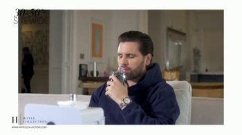 scott disick hotel scent commercial